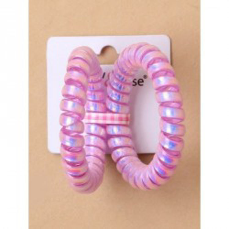 Picture of 7096 / 0966 SMALL TELEPHONE ELASTICS- METALLICS CARD OF 2